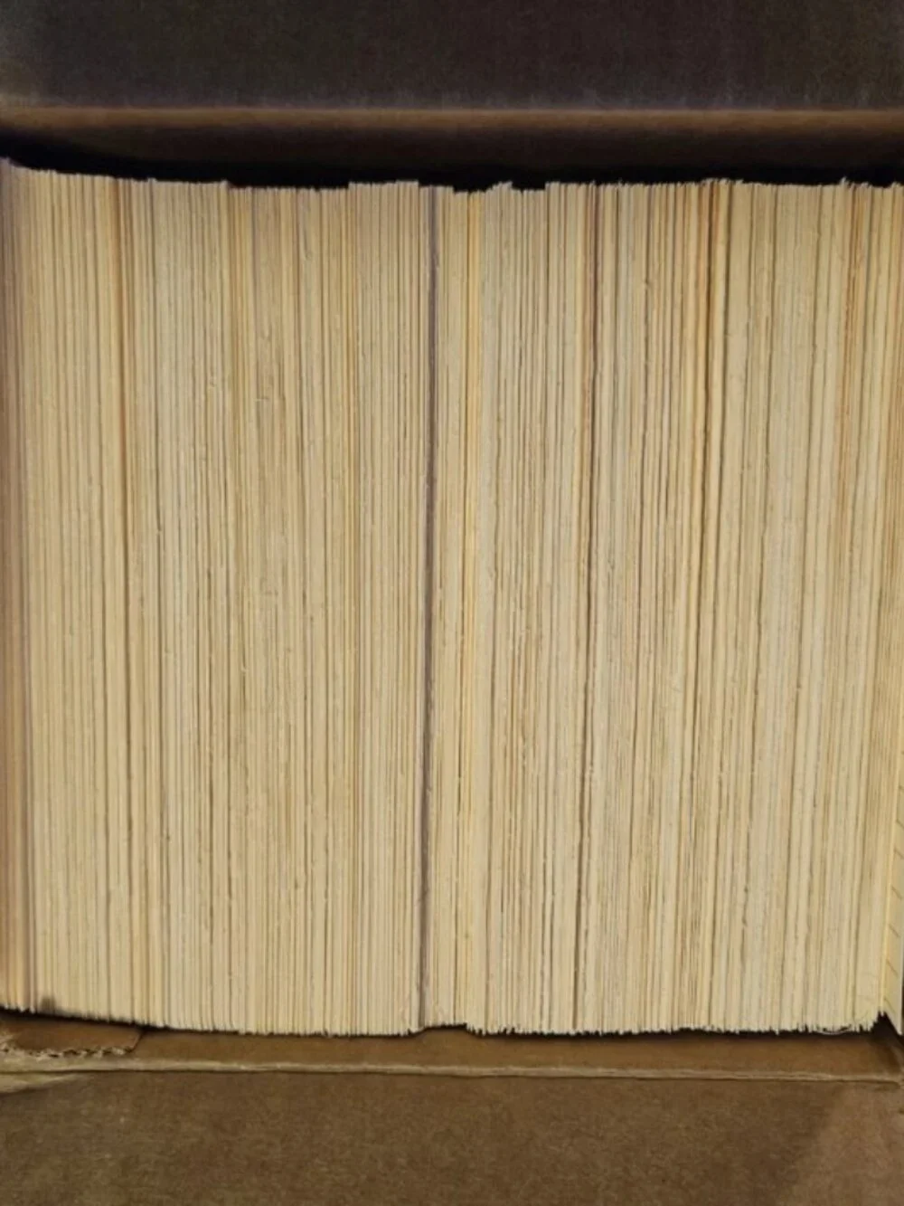 500ct Tops Weekly Time Cards #1271 | One Sided | Manila 3 3/8 x 5 1/2 New
